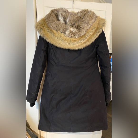 Aritzia Babaton Gillian Parka Winter Jacket Black Sz XXS - Picture 2 of 9